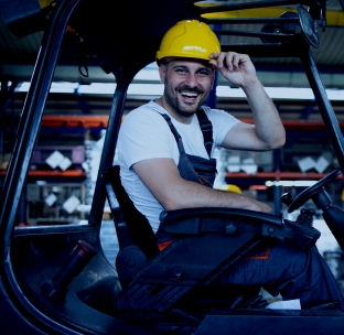 Forklift-driver
